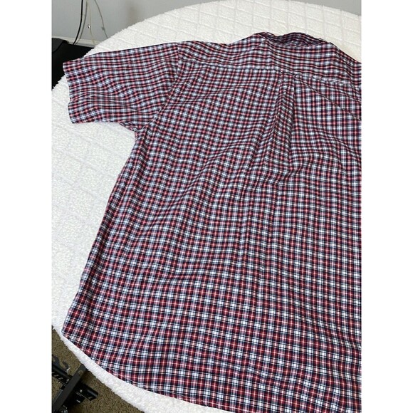 Walnut Creek Men’s Red Check Short Sleeve button up shirt Size XL - Picture 14 of 16